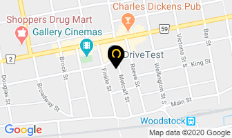 Lucasworks in Woodstock map
