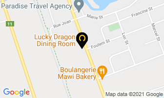 Lucky Dragon Dining Room in Beresford map