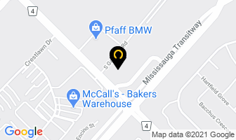 Lucky Insurance Brokers Ltd in Mississauga map