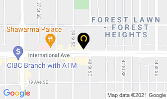 Luigi's 2 For 1 Pizza in Calgary map