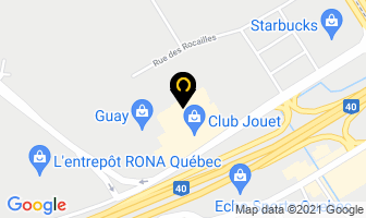 Lum-Hier in Ville de Québec map