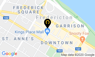 Luna Pizza 1990 Ltd in Fredericton map