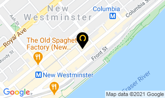 Luna Wellness in New Westminster map