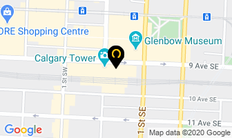 Lunchbox Theatre in Calgary map