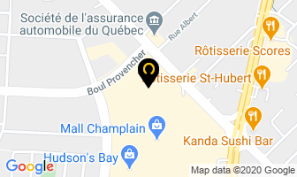 Lunetterie Sears Mail Champlain in Brossard map