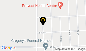 Lutheran Church Provost in Provost map