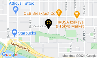 Lutheran Hospital Ministries in Calgary map