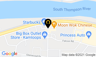 Luxurious Escapes in Kamloops map