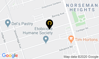 Luxury Auto Body in Toronto map