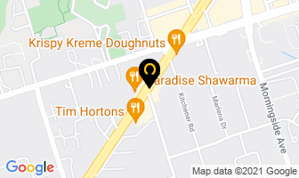 Luxury Spa in Scarborough map