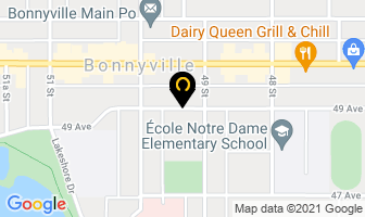 Lyle Victor Albert Centre in Bonnyville map