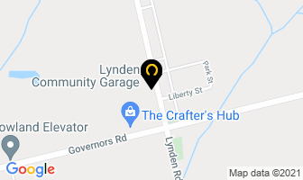 Lynden Community Garage Inc in Hamilton map