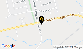 Lynden Hills Dentistry in Brantford map