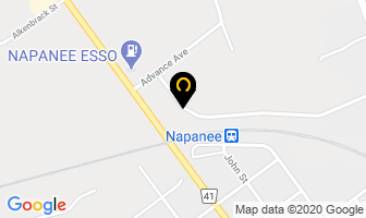 Lynja Injection Services in Napanee map