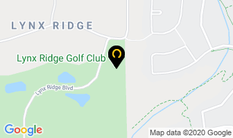 Lynx Ridge Golf Club in Calgary map