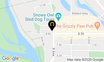Lyon Garth Mortgage Broker in Canmore map