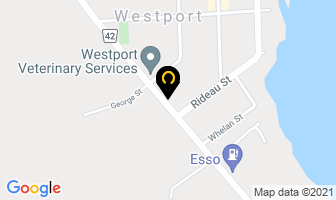 Lyons Funeral Home in Westport map
