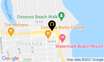 M & E Ventures Ltd in Osoyoos map