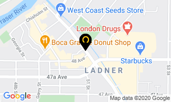 M & M Interiors in Delta map