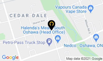 M & M Pump Services in Oshawa map