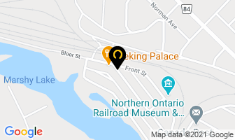 M & R Grill in Capreol map