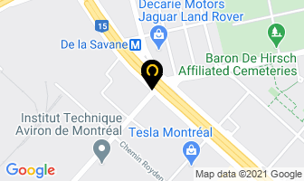 M And S Cargo in Montreal map