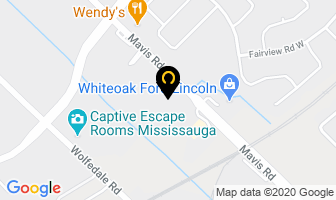 M B Auto Center in Mississauga map