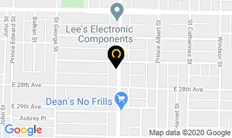 M Castilloux Tax Services in Vancouver map