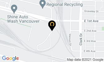 M Caswell & Associates in Vancouver map