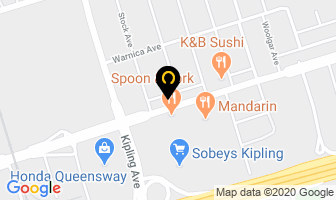 M &icirc;&&icirc; K Nail Salon in Toronto map