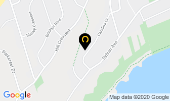 M L Badger in Orillia map