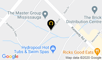 M L G Enterprises in Mississauga map