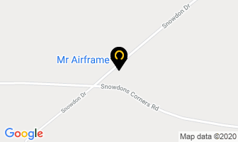 M R Airframe in Merrickville map