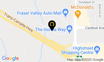 M S A Ford Sales Ltd in Abbotsford map