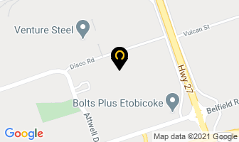 M S B Plastics Manufacturing Ltd in Orillia map