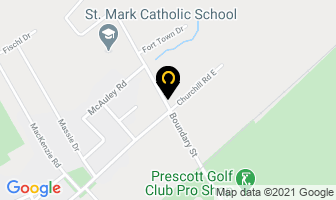 M T J B Child Care Centre in Prescott map