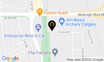 M T M Equipment Rentals Ltd in Calgary map