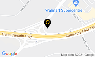 M Taxi Inc in Brantford map