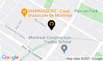 M3 B&eacute;ton in Montreal map