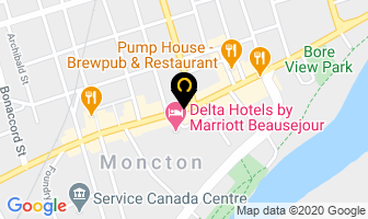 M5 Marketing Communications Inc in Moncton map