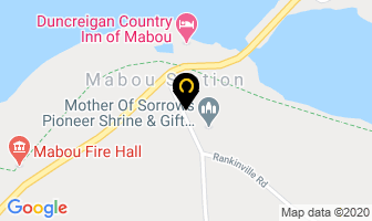 Mabou River Inn in Mabou map