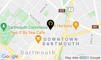 Mac East in Dartmouth map