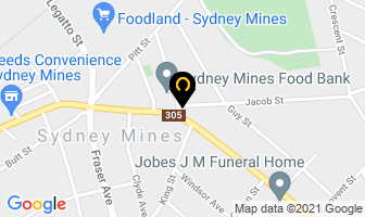 Maccormick Elizabeth Dr in Sydney Mines map