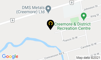 Macdonald Construction & Aggregates Ltd in Creemore map