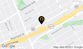 Macdonald Miles Ottawa On Mortgage Agent in Ottawa map