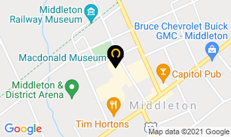 Macdonald Museum in Middleton map