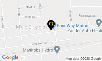 Macgregor Home Centre in Macgregor map