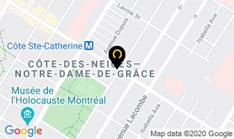 Mach Hong Assurances in Montreal map