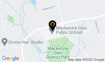 Mackenzie Glen Child Care in Vaughan map