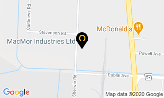 Macmor Industries Ltd in Winnipeg map